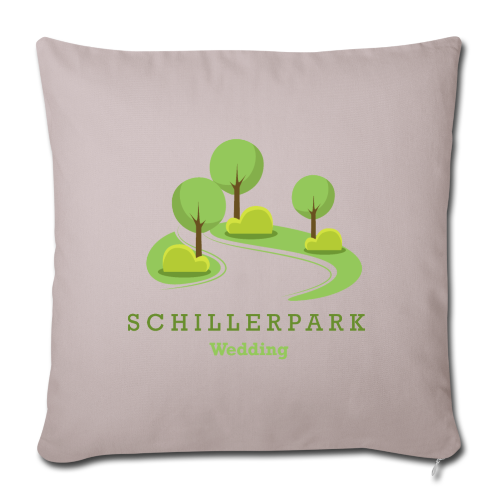 Schillerpark - Sofakissen mit Füllung (45 x 45 cm) - helles Taupe