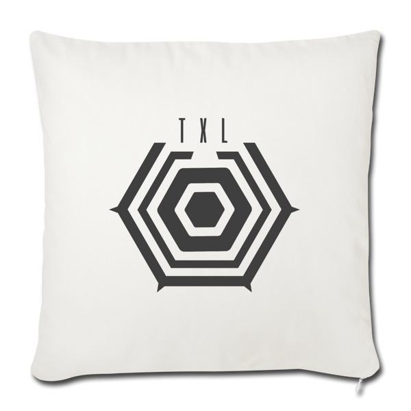 Tegel TXL keep me - Sofakissen mit Füllung (45 x 45 cm) - Naturweiß