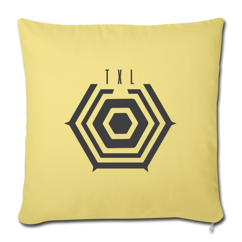 Tegel TXL keep me - Sofakissen mit Füllung (45 x 45 cm) - Hellgelb