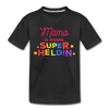 Meene Heldin - Teenager Premium T-Shirt - Schwarz