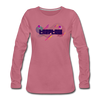 Treptow - Frauen Premium Langarmshirt - Malve