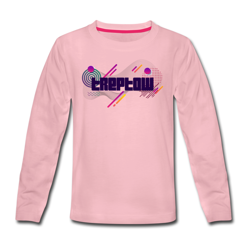 Treptow - Kinder Langarmshirt - Hellrosa
