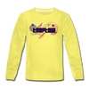 Treptow - Kinder Langarmshirt - Gelb
