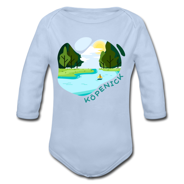 Köpenick am Wasser - Bio-Langarmbody - Sky