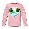 Köpenick am Wasser - Kinder Langarmshirt - Hellrosa