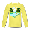 Köpenick am Wasser - Kinder Langarmshirt - Gelb