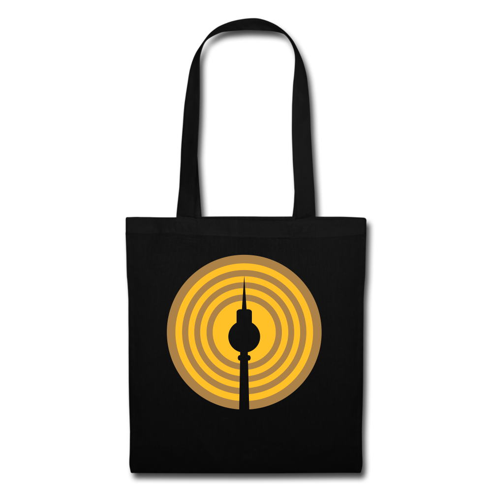 Berlin im Fokus - Stoffbeutel - Schwarz