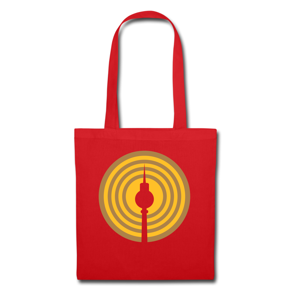 Berlin im Fokus - Stoffbeutel - Rot