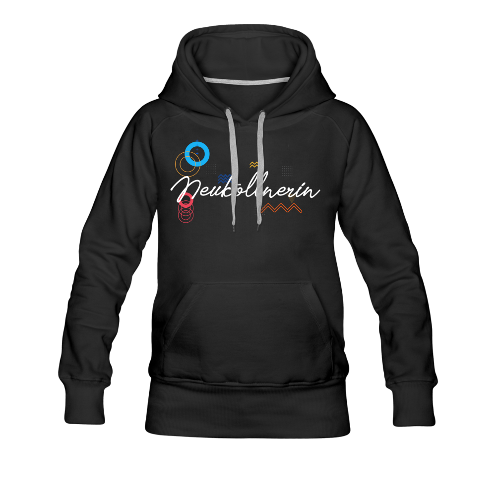 Neuköllnerin - Frauen Premium Hoodie - Schwarz