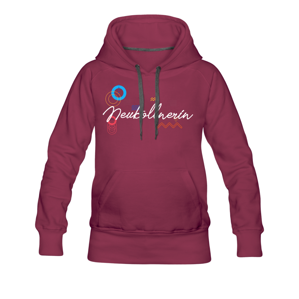 Neuköllnerin - Frauen Premium Hoodie - Bordeaux