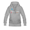 Neuköllnerin - Frauen Premium Hoodie - Grau meliert