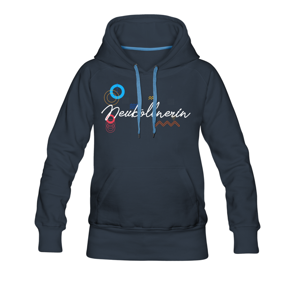 Neuköllnerin - Frauen Premium Hoodie - Navy