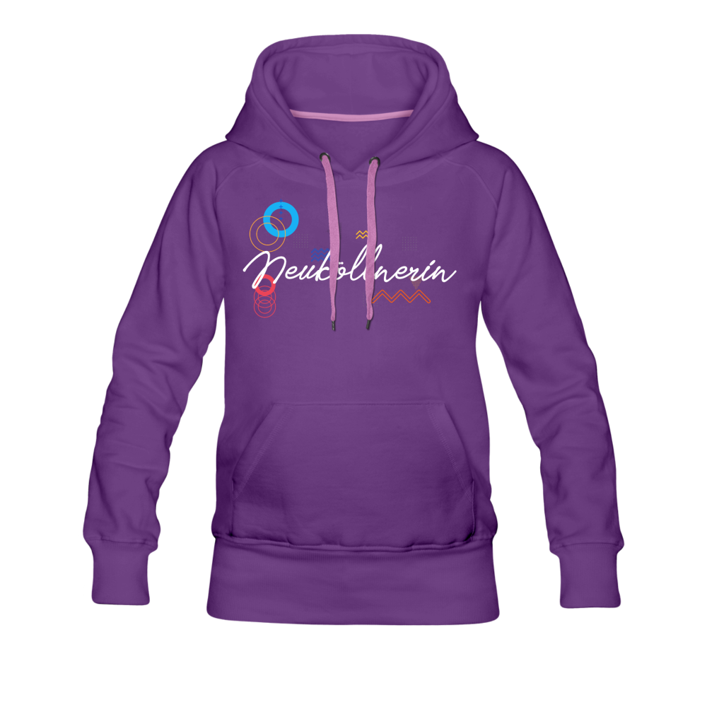 Neuköllnerin - Frauen Premium Hoodie - Purple