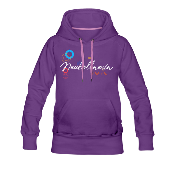 Neuköllnerin - Frauen Premium Hoodie - Purple