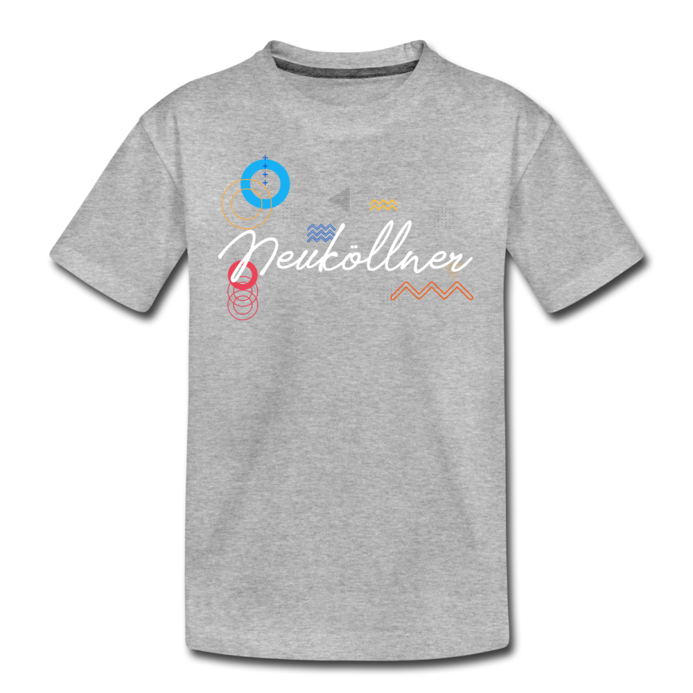 Neuköllner - Teenager Premium T-Shirt - Grau meliert