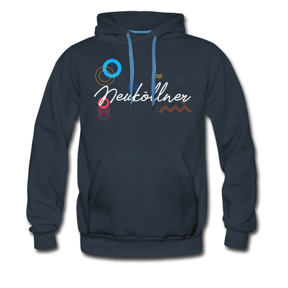 Neuköllner - Männer Premium Hoodie - Navy
