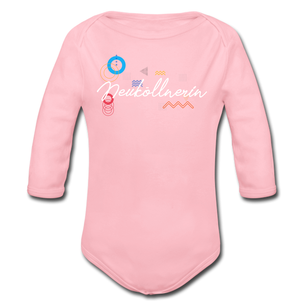 Neuköllnerin - Bio-Langarmbody - Hellrosa