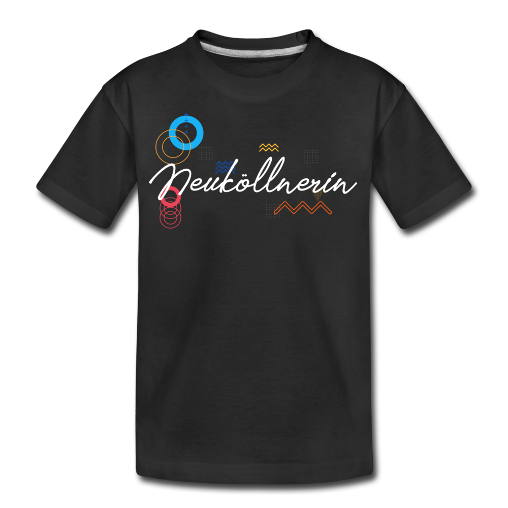 Neuköllnerin - Teenager Premium T-Shirt - Schwarz