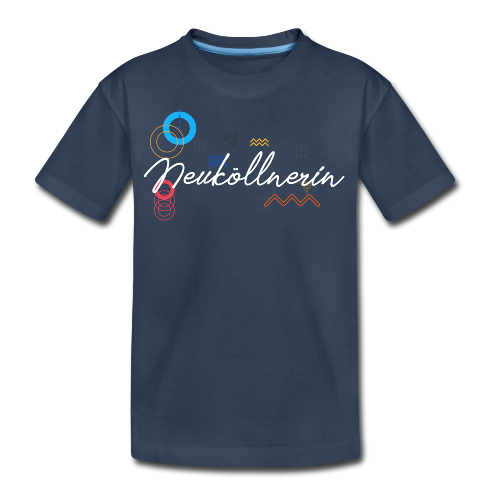 Neuköllnerin - Teenager Premium T-Shirt - Navy