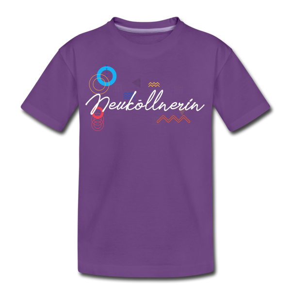 Neuköllnerin - Teenager Premium T-Shirt - Lila