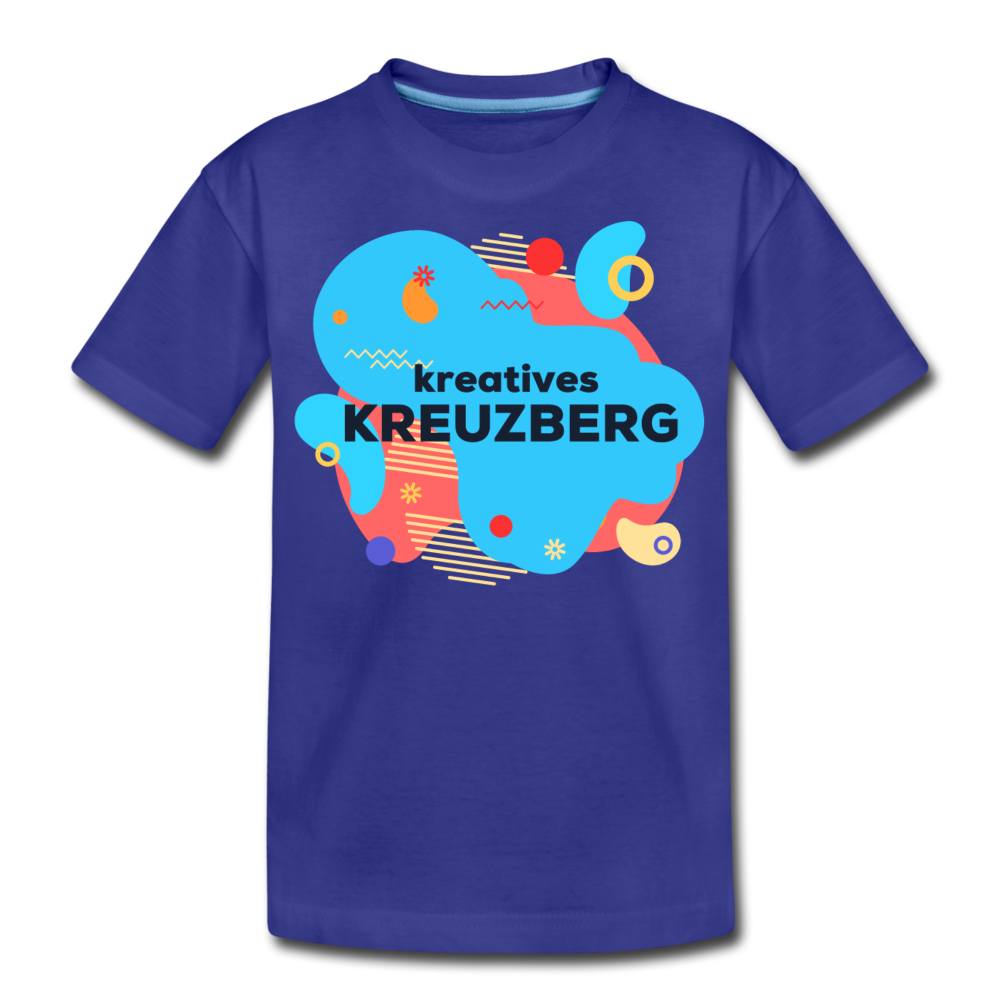 Kreatives Kreuzberg - Teenager Premium T-Shirt - Königsblau
