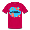 Kreatives Kreuzberg - Teenager Premium T-Shirt - dunkles Pink