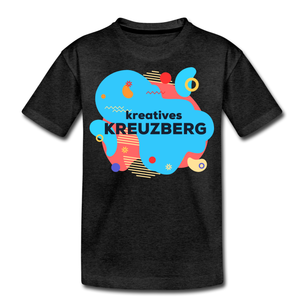 Kreatives Kreuzberg - Teenager Premium T-Shirt - Anthrazit