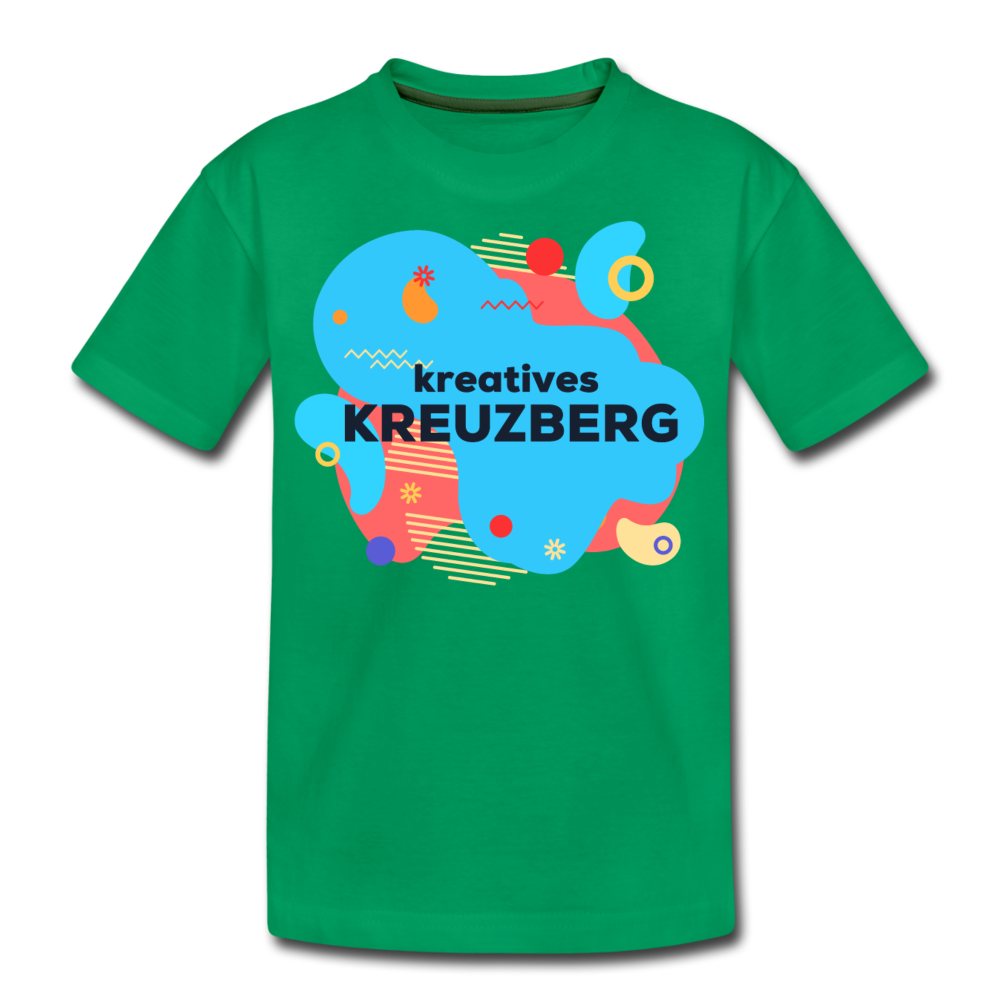 Kreatives Kreuzberg - Teenager Premium T-Shirt - Kelly Green
