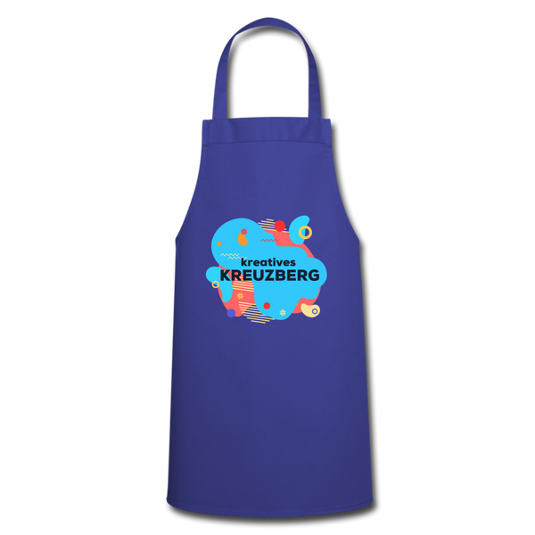 Kreatives Kreuzberg - Kochschürze - Royalblau