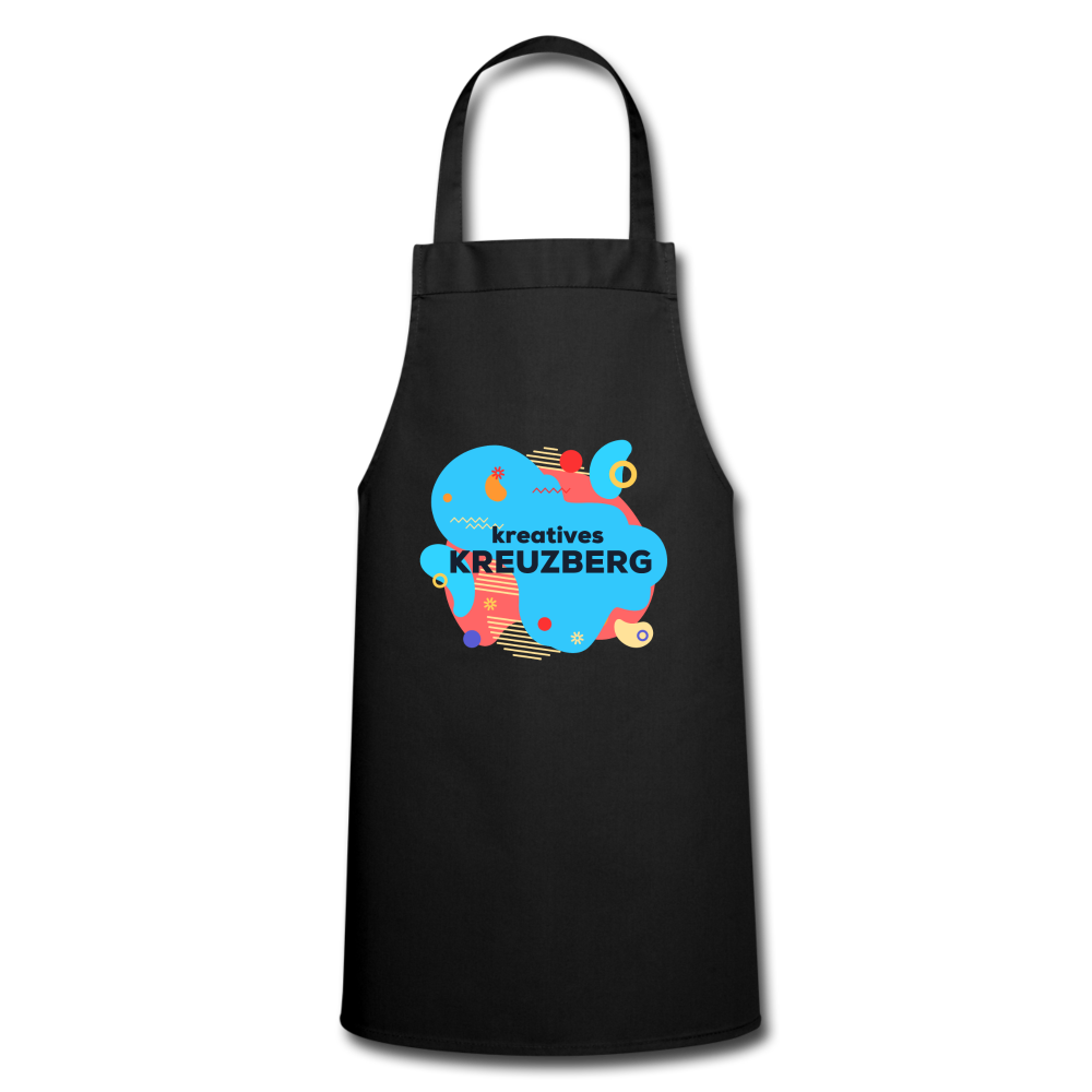 Kreatives Kreuzberg - Kochschürze - Schwarz
