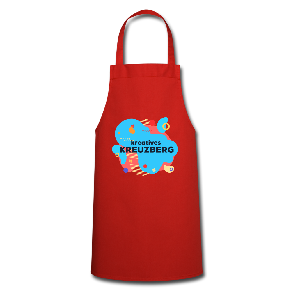 Kreatives Kreuzberg - Kochschürze - Rot