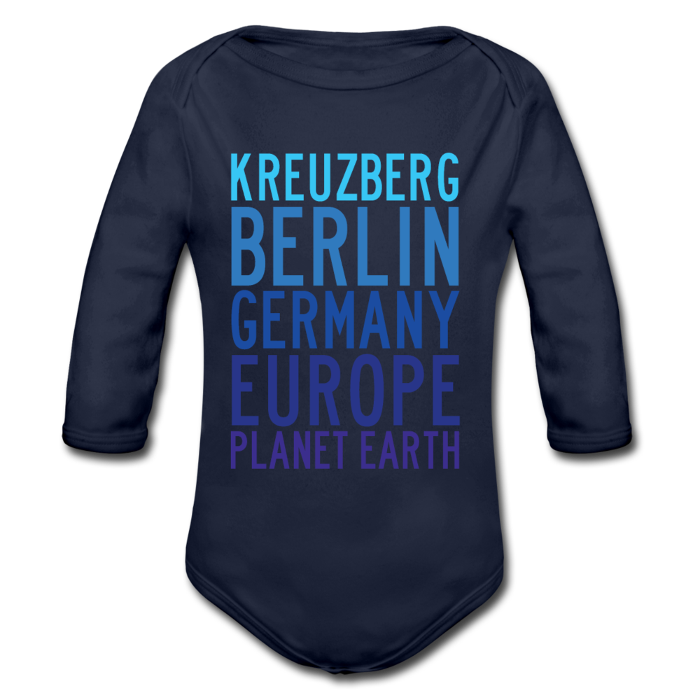 Kreuzberg - Planet Earth - Bio-Langarmbody - Dunkelnavy