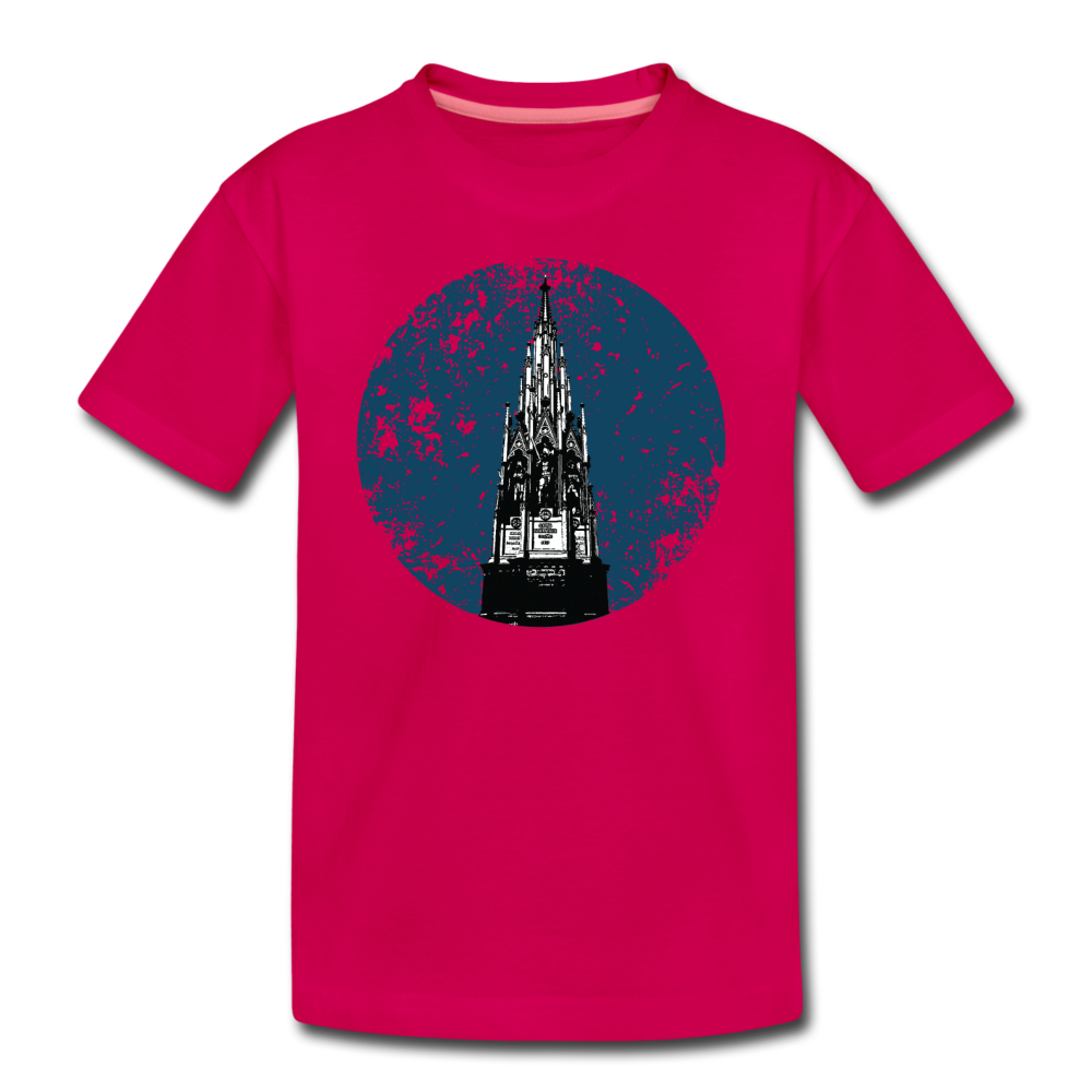 Viktoriapark - Kinder Premium T-Shirt - dunkles Pink