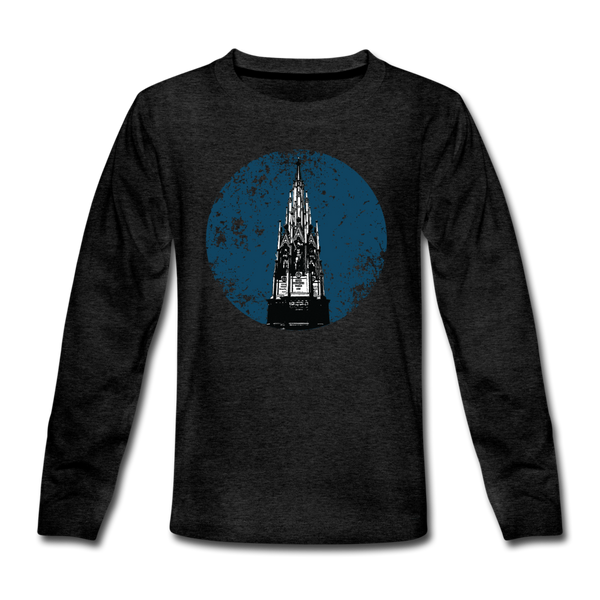 Viktoriapark - Teenager Langarmshirt - Anthrazit
