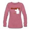 Kreuzberg Graffiti - Frauen Premium Langarmshirt - Malve