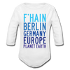 F'hain - Planet Earth - Bio-Langarmbody - Weiß
