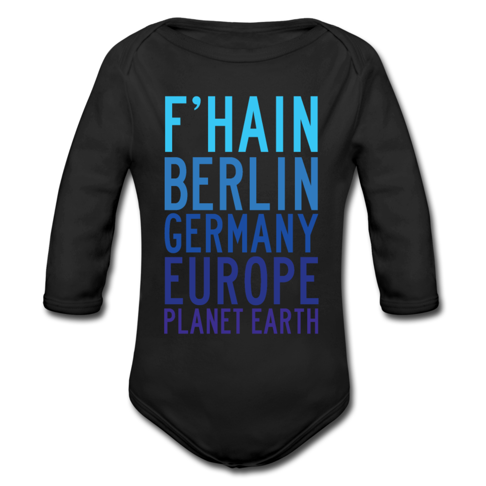 F'hain - Planet Earth - Bio-Langarmbody - Schwarz