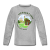Wasserturm Prenzlauer Berg - Kinder Langarmshirt - Grau meliert