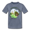 Wasserturm Prenzlauer Berg - Teenager Premium T-Shirt - Blau meliert