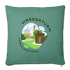 Wasserturm Prenzlauer Berg - Sofakissen mit Füllung (45 x 45 cm) - Tanngrün