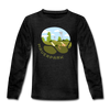 Mauerpark - Teenager Langarmshirt - Anthrazit