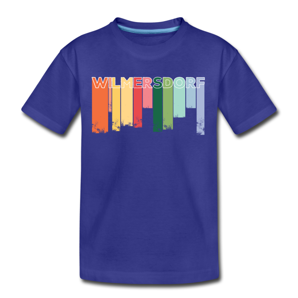 Wilmersdorf Regen - Teenager Premium T-Shirt - Königsblau