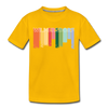Wilmersdorf Regen - Teenager Premium T-Shirt - Sonnengelb