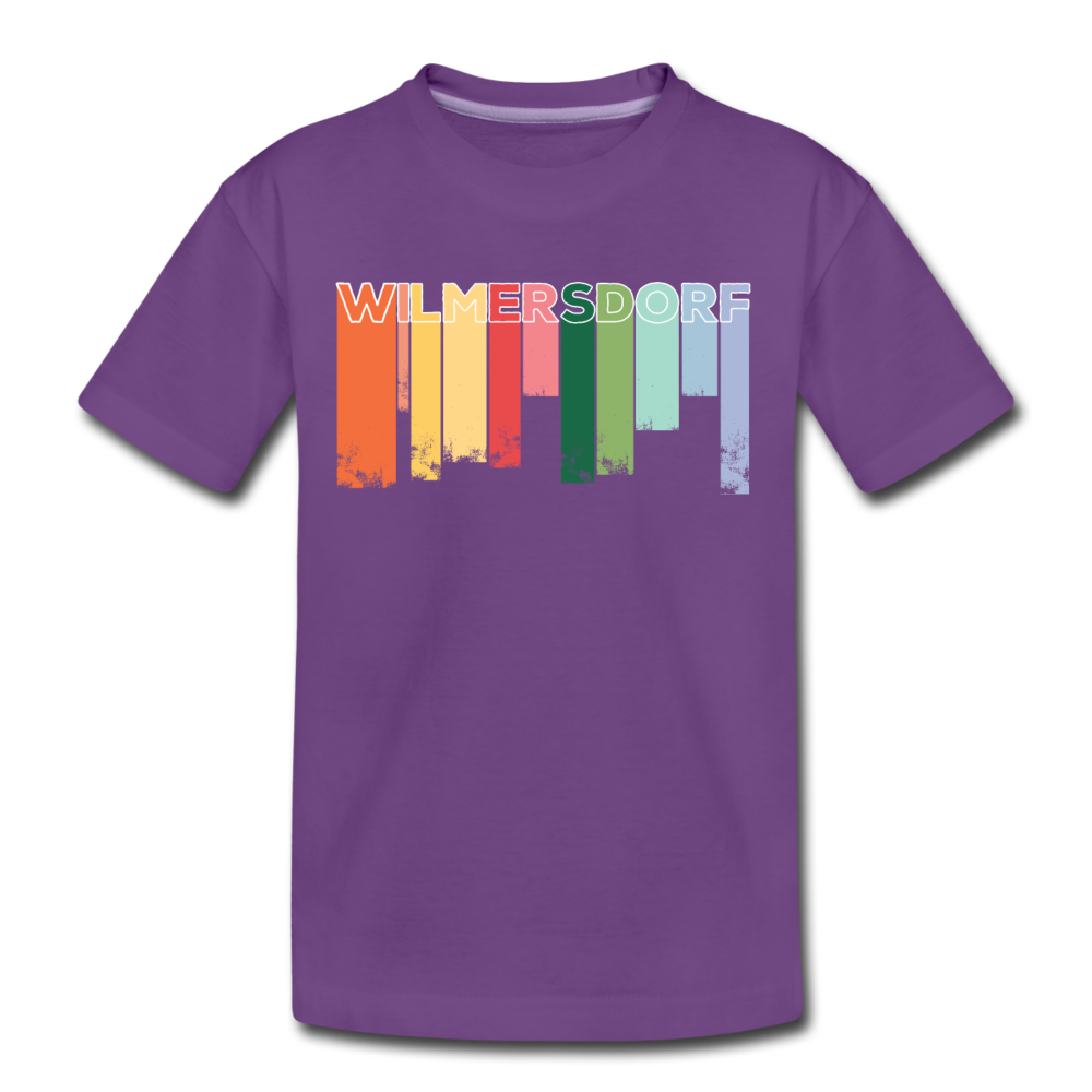 Wilmersdorf Regen - Teenager Premium T-Shirt - Lila