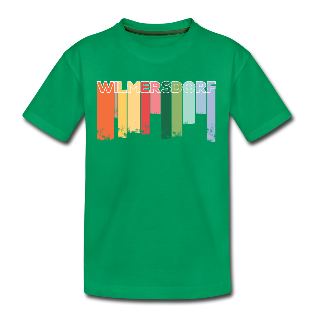 Wilmersdorf Regen - Teenager Premium T-Shirt - Kelly Green