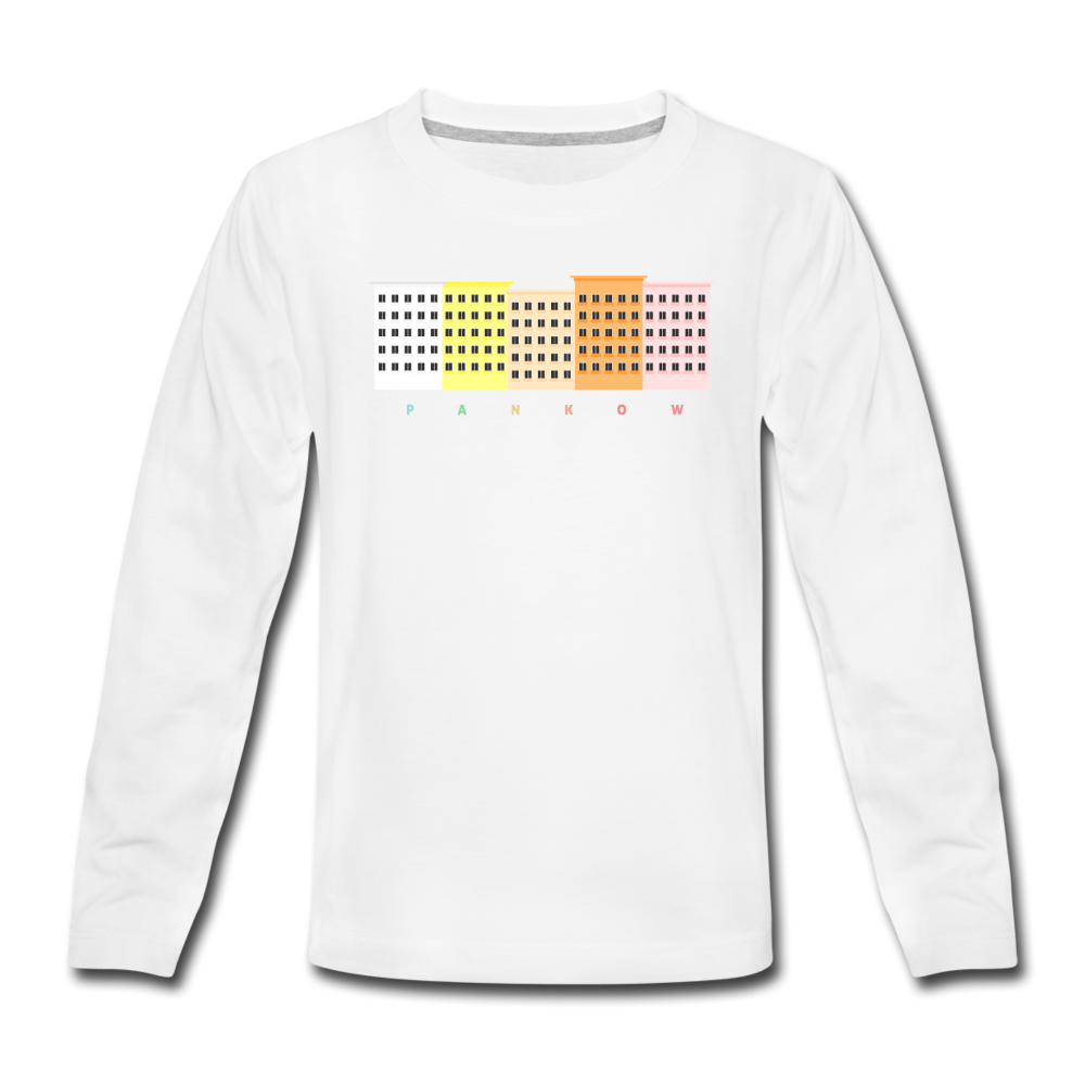 Wohnraum Pankow - Teenager Langarmshirt - Weiß