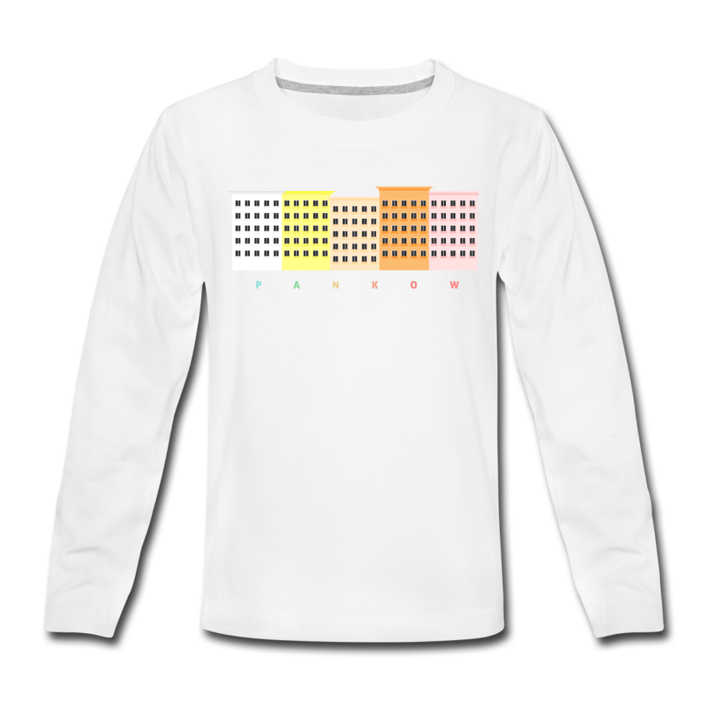 Wohnraum Pankow - Kinder Langarmshirt - Weiß