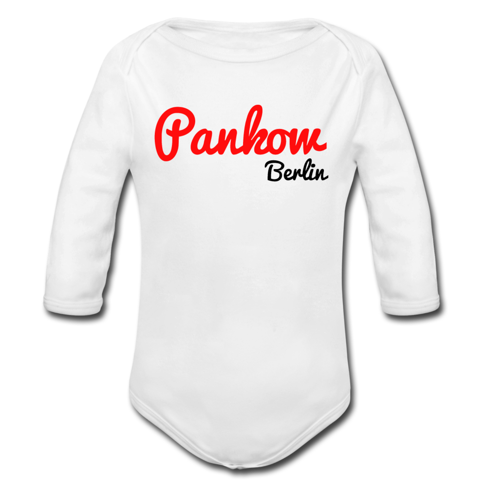 Pankow Berlin - Bio-Langarmbody - Weiß