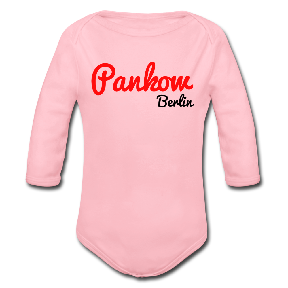 Pankow Berlin - Bio-Langarmbody - Hellrosa