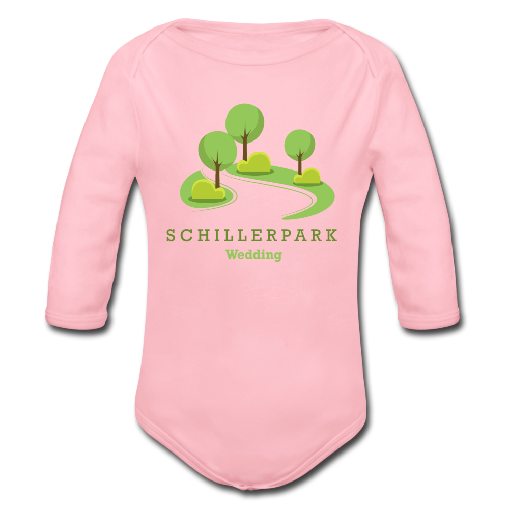 Schillerpark - Bio-Langarmbody - Hellrosa
